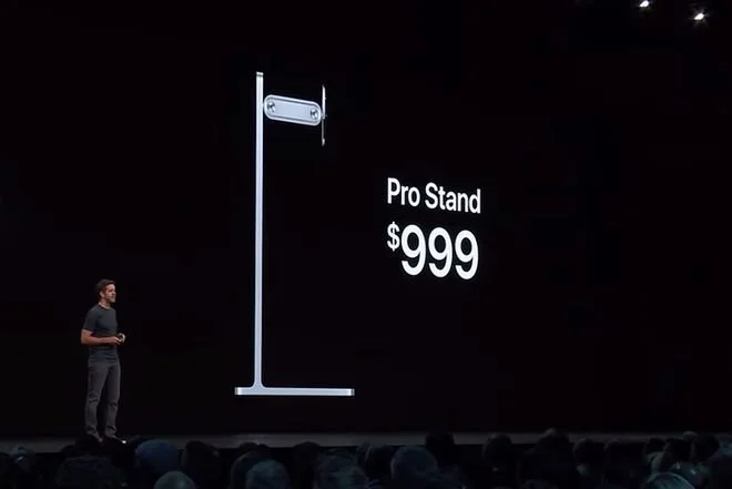  Source: Adage.com ( https://adage.com/article/cmo-strategy/apple-just-announced-its-selling-mac-monitor-stand-999/2175036 ) 